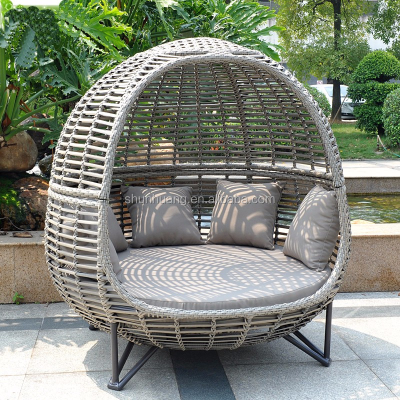 Outdoor Daybed Sofa - Nordic Patio Canopy Daybed Outdoor Lounge