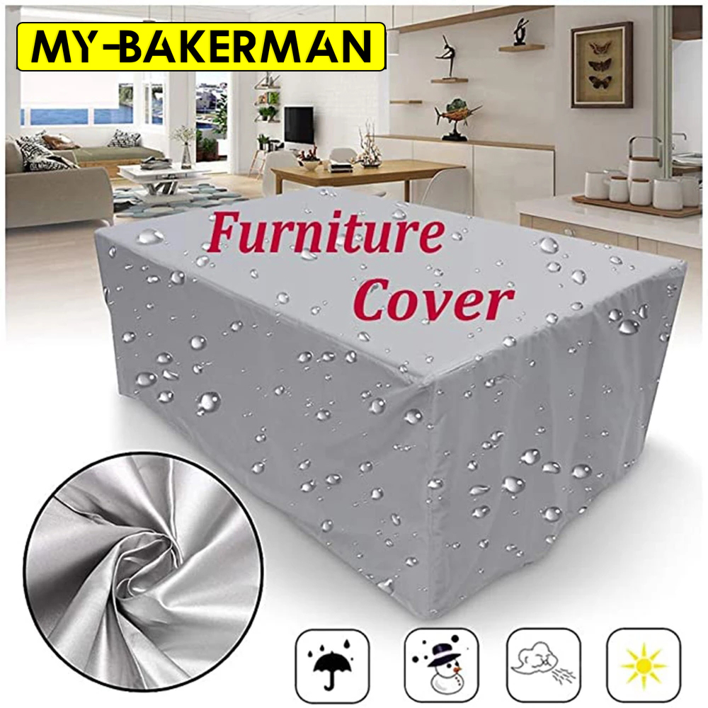 Outdoor Furniture Table And Chairs - 72 Size Waterproof Cover Outdoor Patio