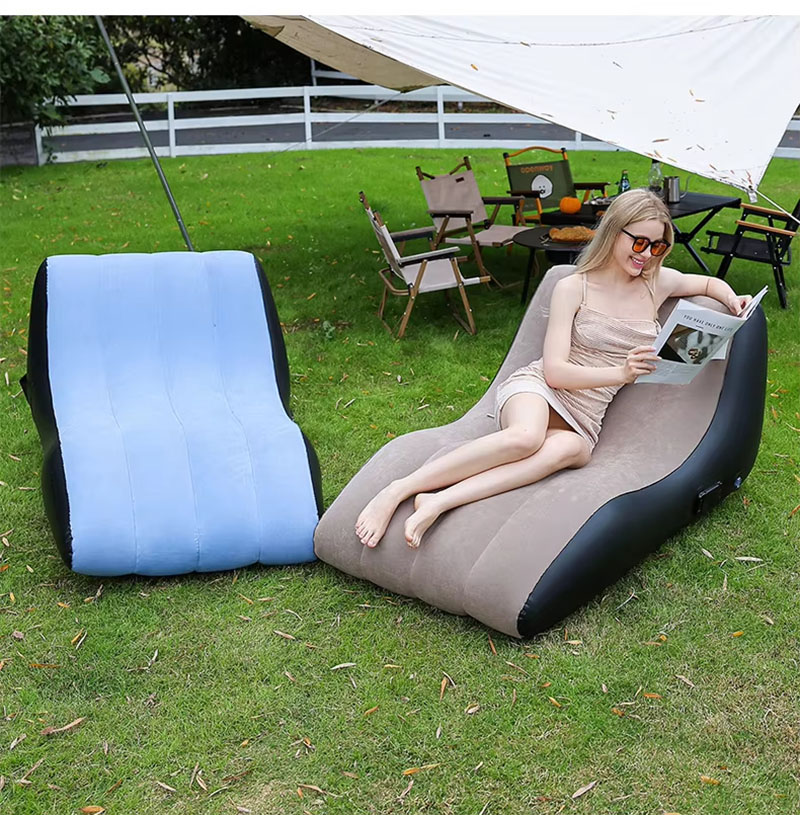 Inflatable Deck Chair , Inflat - Deck Chair Lounger recension och pris
