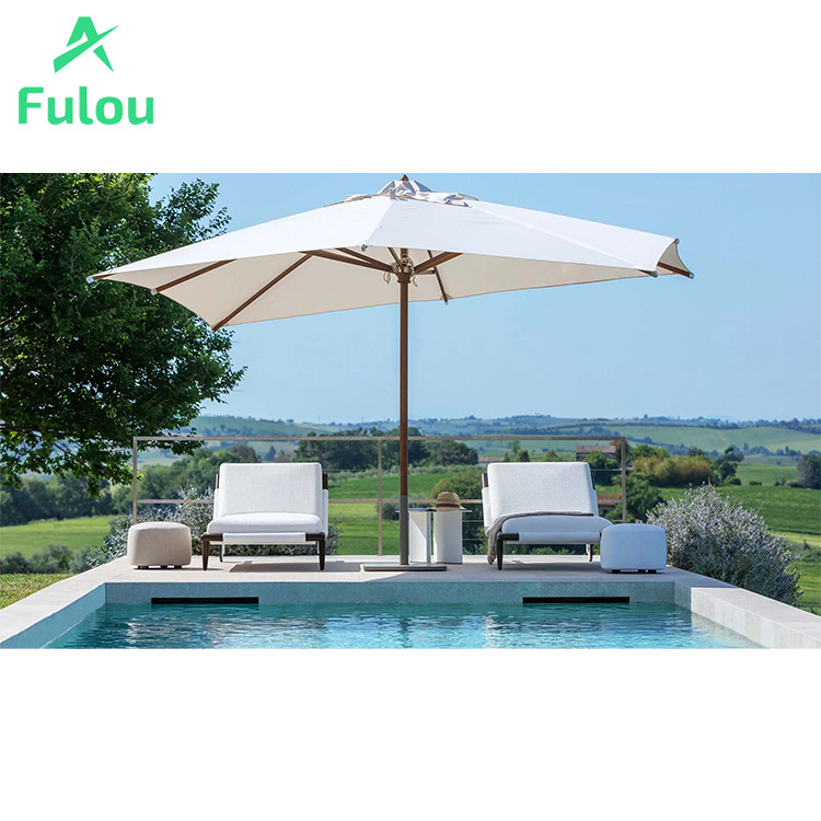 Modern Aluminum Sun Lounge UV  - Outdoor Furniture Quick Dry recension och pris