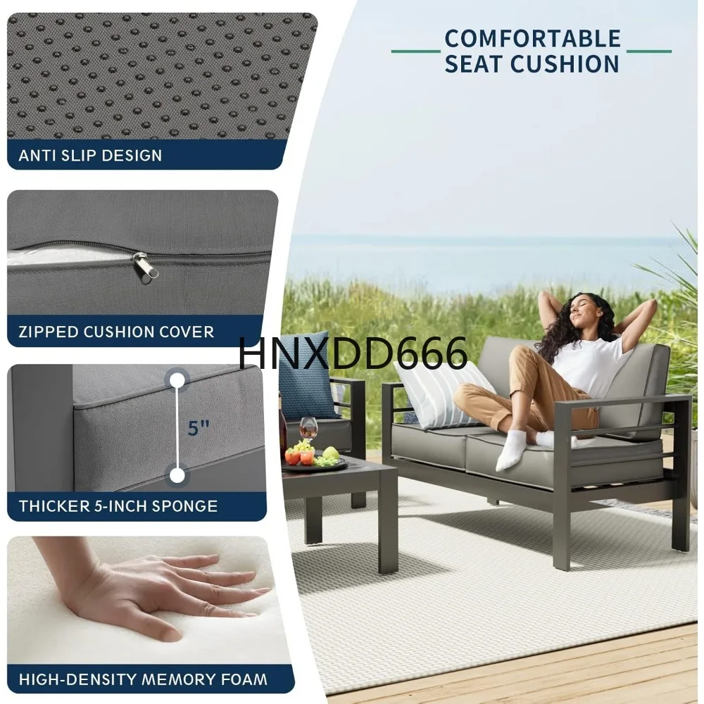 Patio Furniture Set with Fire  - Outdoor Furniture Fire Pit recension och pris