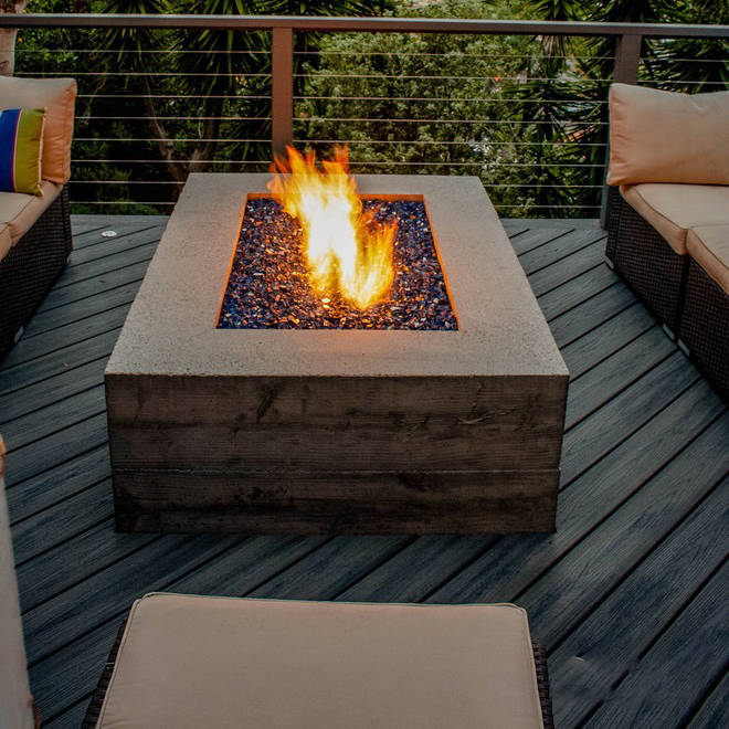 is-Modern Corten Steel Fire Pl - Outdoor Furniture Fire Pit recension och pris