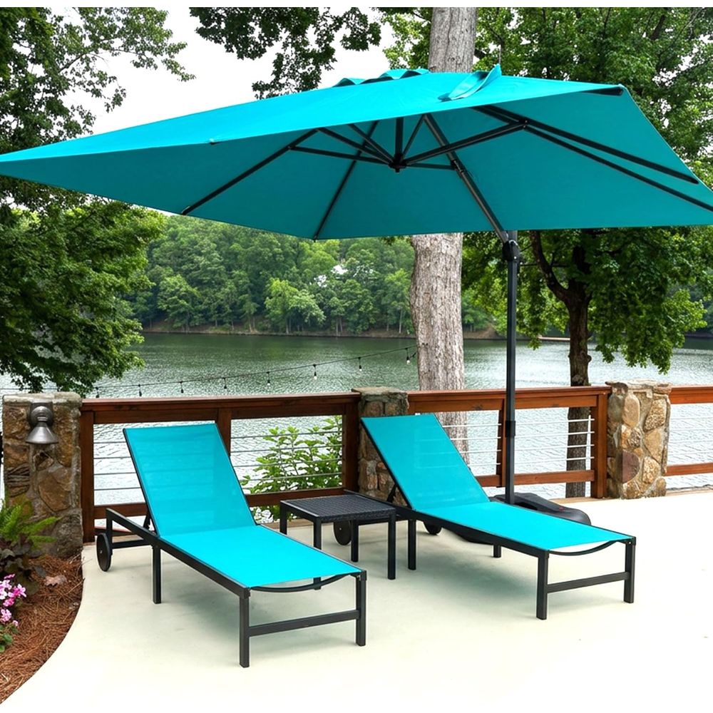 Set with Wheels and Table, Tur - Outdoor Furniture Quick Dry recension och pris