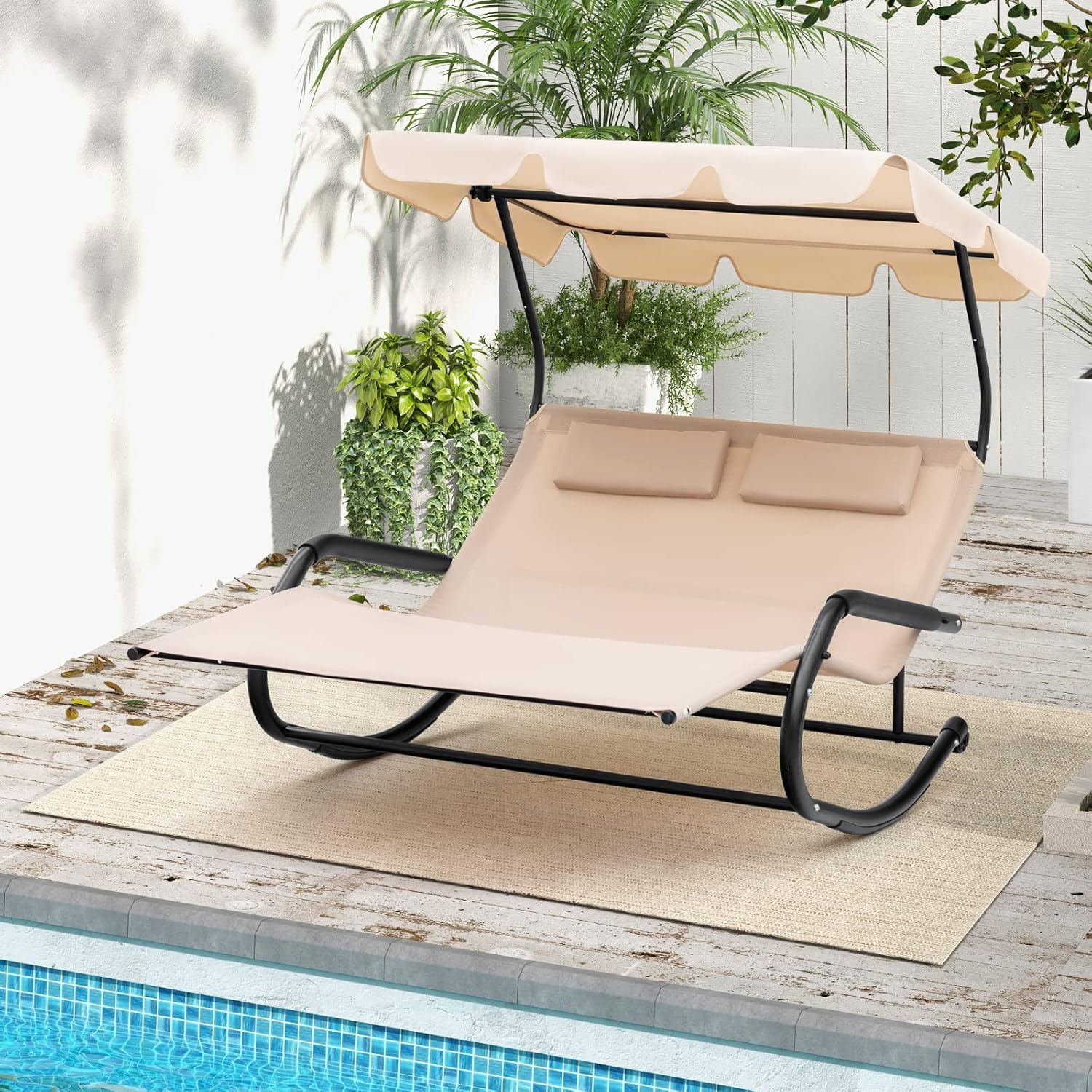 ty-2 Person Adjustable Canopy  - Outdoor Furniture Xl recension och pris