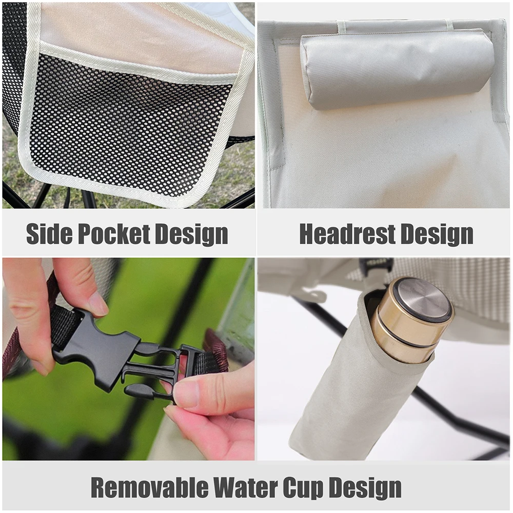 Lightweight Aluminum Alloy Fol - Deck Chair Lounger recension och pris