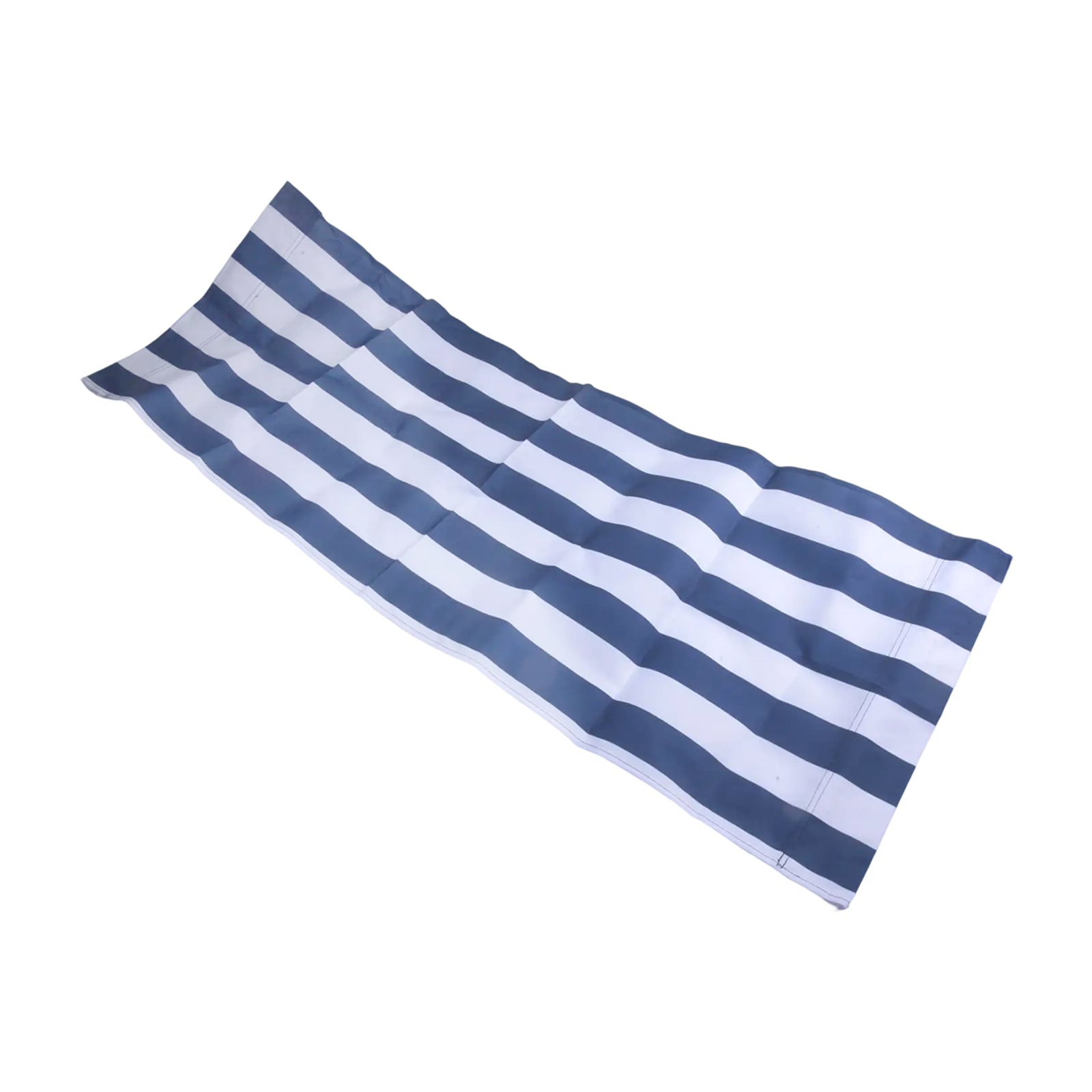 120x45cm White Blue Striped Po - Deck Chair Lounger recension och pris