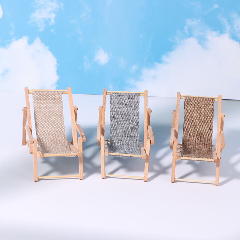 1Pc 1/12 Dollhouse Foldable De - Deck Chair Lounger recension och pris