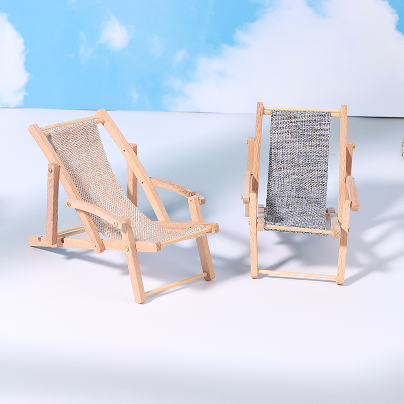 1Pc 1/12 Dollhouse Foldable De - Deck Chair Lounger recension och pris