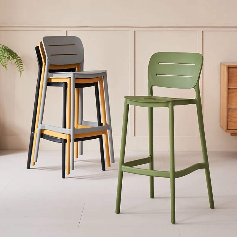 Luxury Plastic Bar Chairs Stac - Outdoor Furniture Europe recension och pris