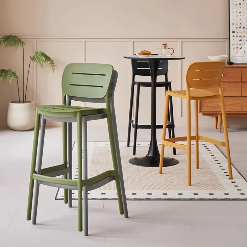 Luxury Plastic Bar Chairs Stac - Outdoor Furniture Europe recension och pris