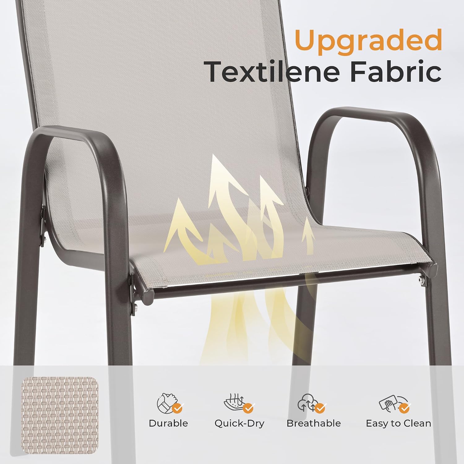 Outdoor Patio Dining Set, 6 Qu - Outdoor Furniture Quick Dry recension och pris