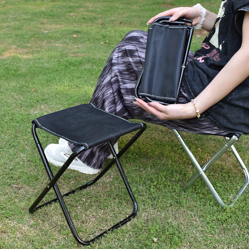 Portable Folding Camping Chair - Outdoor Furniture Used recension och pris