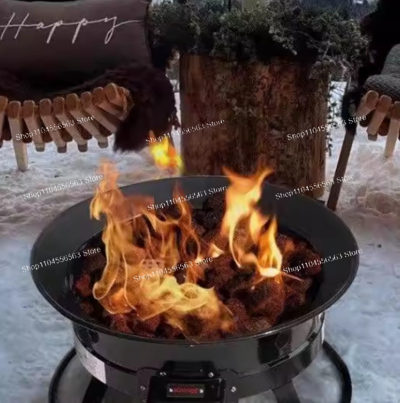 Portable Propane Fire Pit 58,0 - Outdoor Furniture Fire Pit recension och pris
