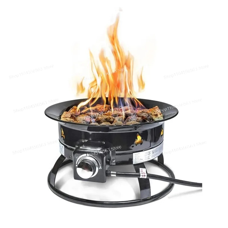 Portable Propane Fire Pit 58,0 - Outdoor Furniture Fire Pit recension och pris