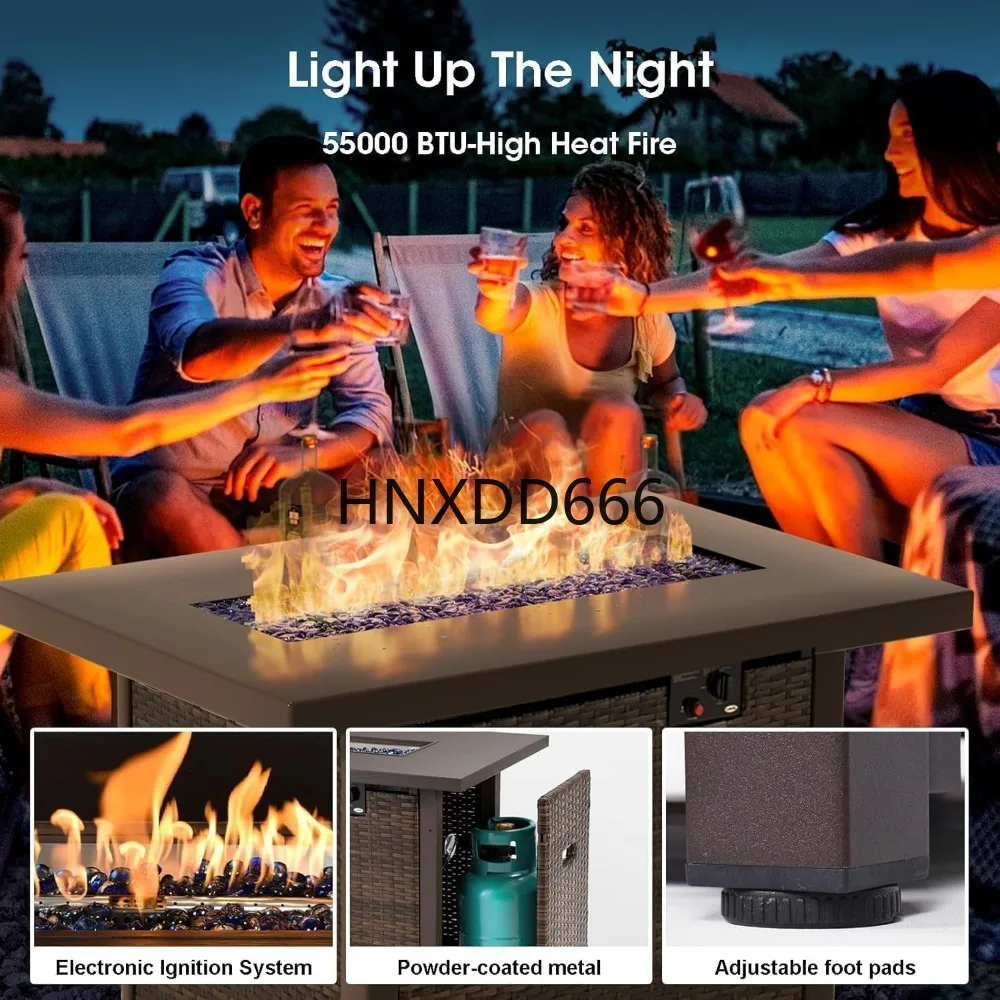 7 Piece Patio Furniture Set wi - Outdoor Furniture Fire Pit recension och pris