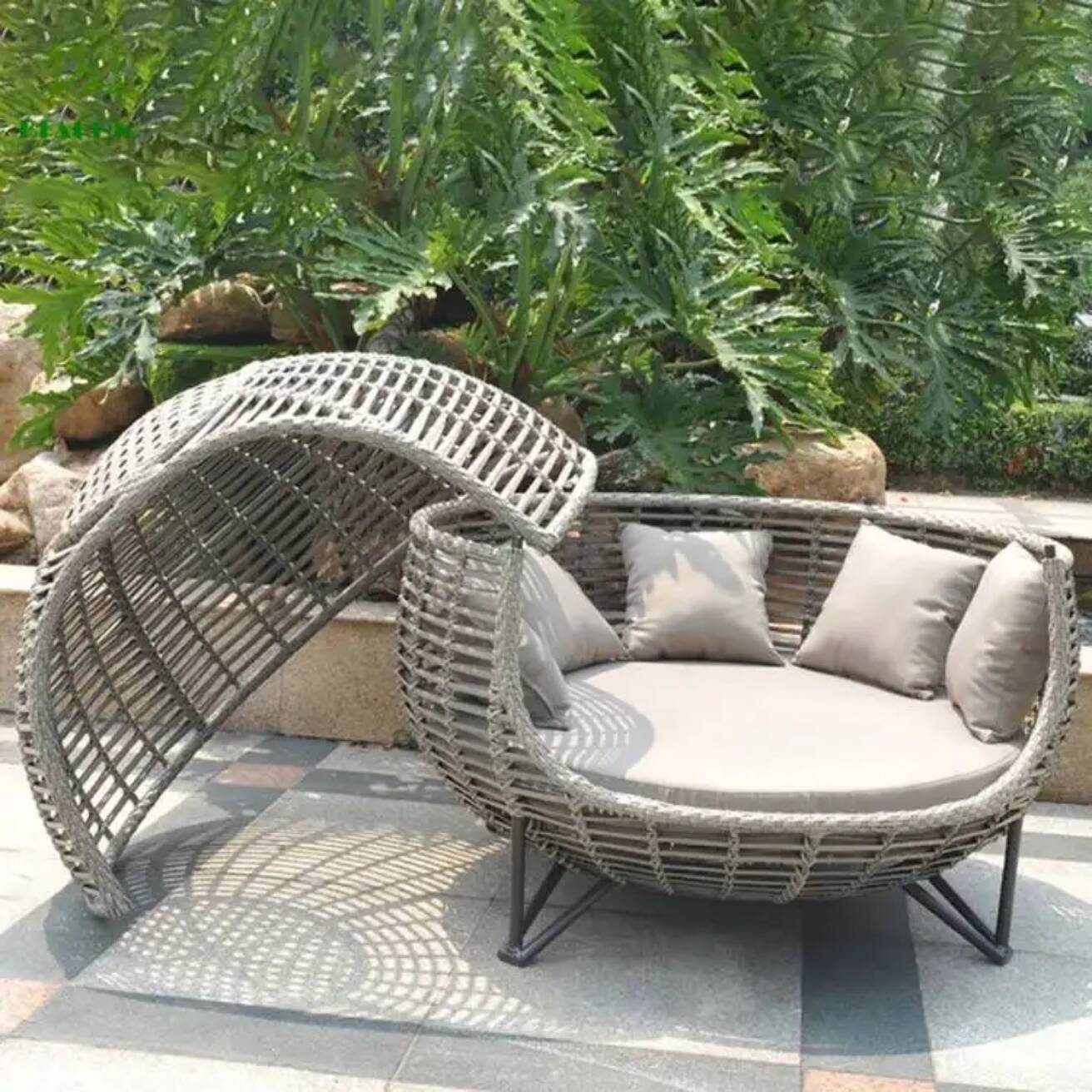 Nordic Patio Canopy Daybed Out - Outdoor Daybed Sofa recension och pris