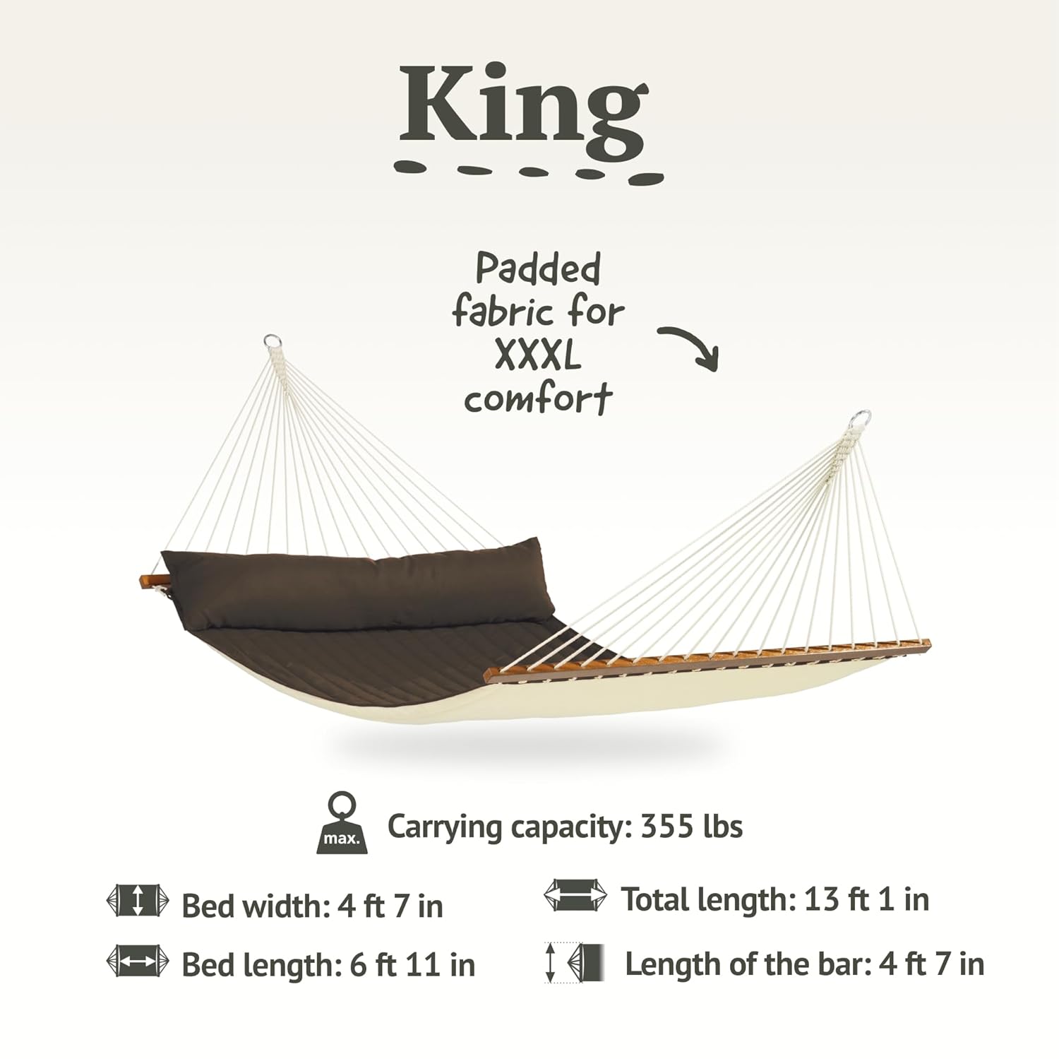 Quilted Double Hammock Spreade - Outdoor Furniture Xl recension och pris