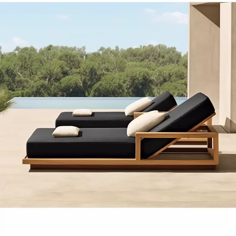 Hot Sale Beach Sunbed Pool Tea - Outdoor Furniture For Sale recension och pris