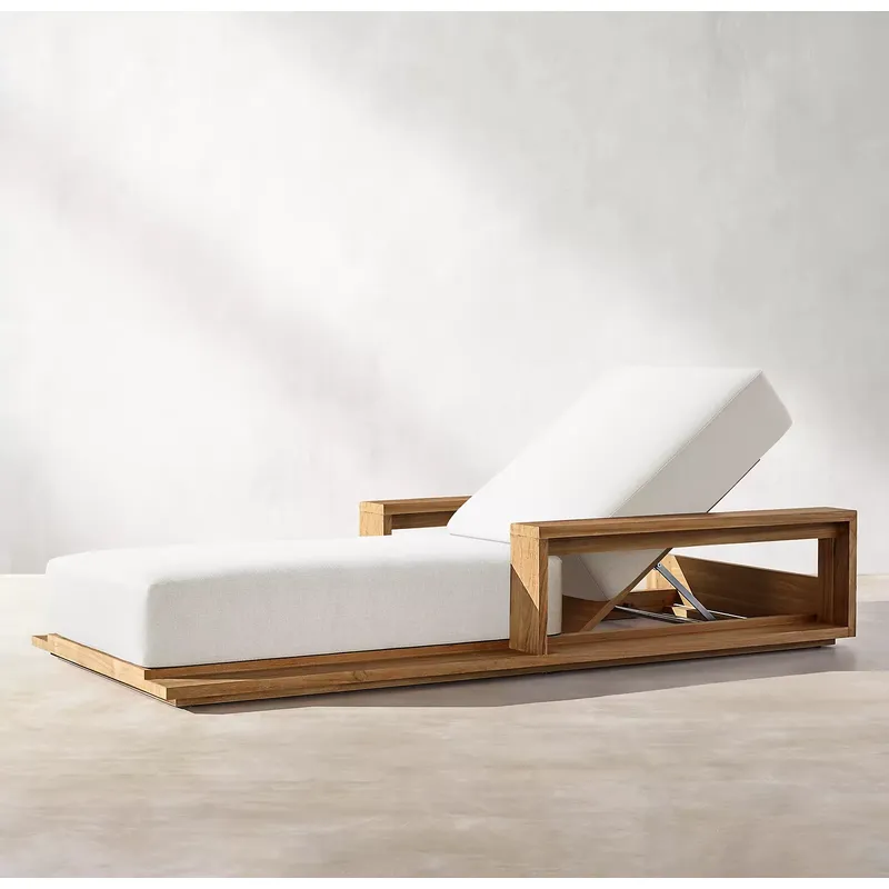 Hot Sale Beach Sunbed Pool Tea - Outdoor Furniture For Sale recension och pris