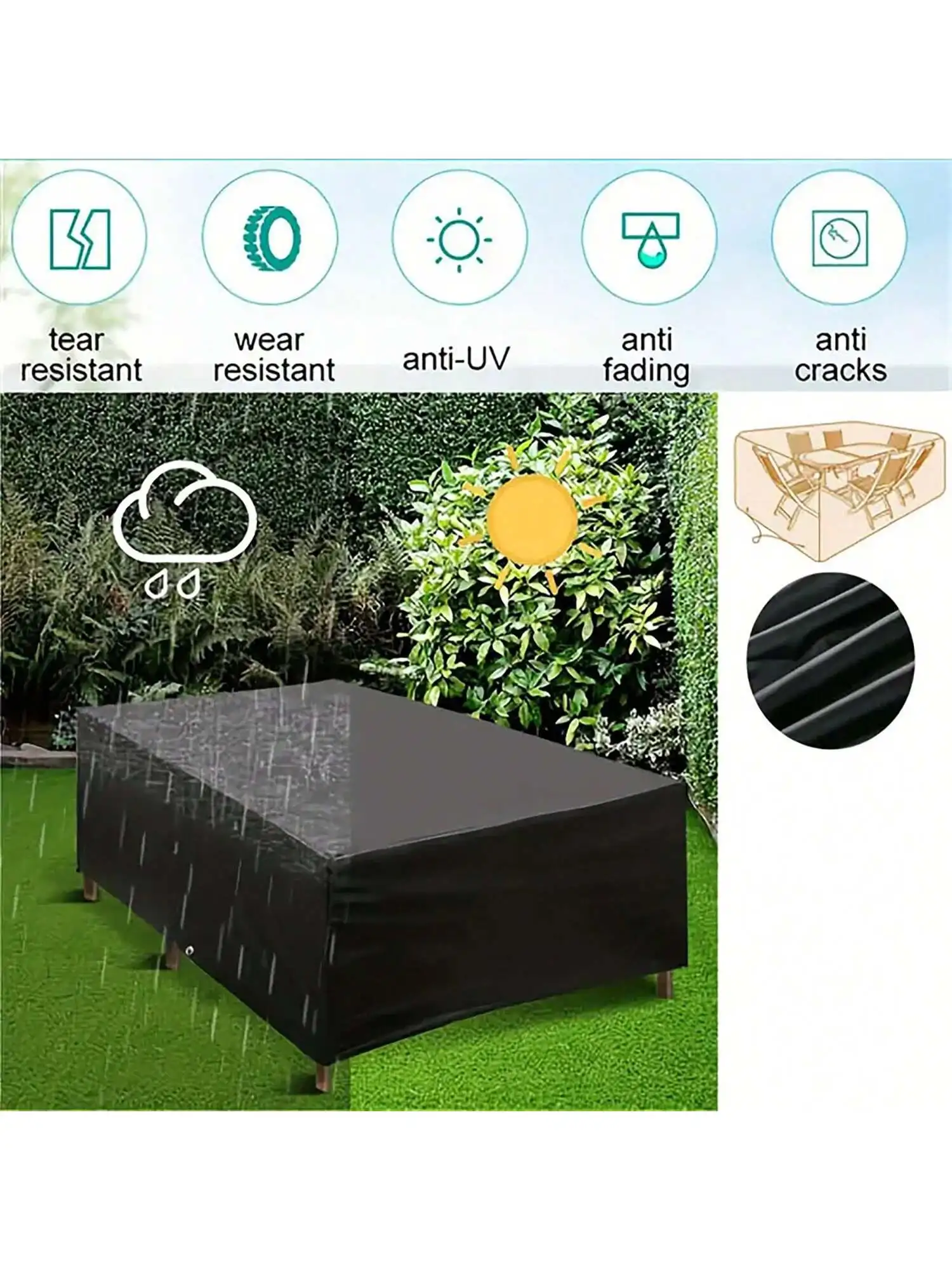 Multi-Size Outdoor Patio Garde - Outdoor Furniture Used recension och pris