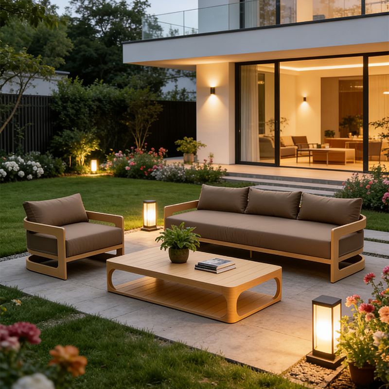 Modern Aluminum Outdoor Sofa S - Outdoor Furniture Durable recension och pris