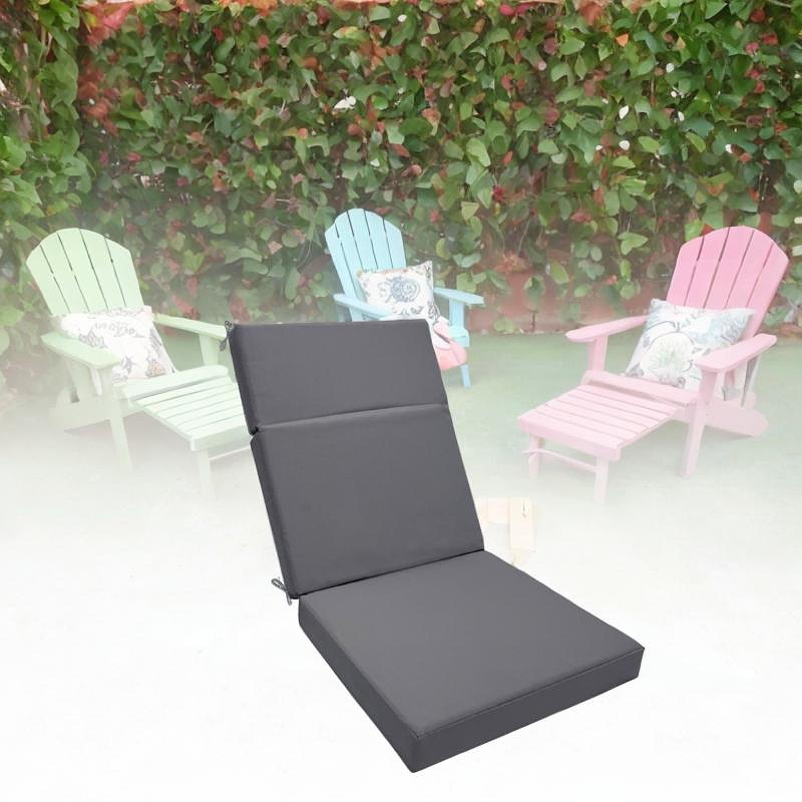 Patio Chair Cushion Seat Pad w - Deck Chair Lounger recension och pris