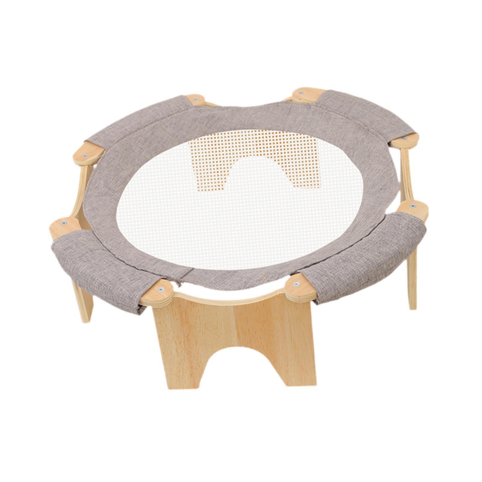 Elevated Pet Bed Wooden Cat Ha - Outdoor Furniture Durable recension och pris