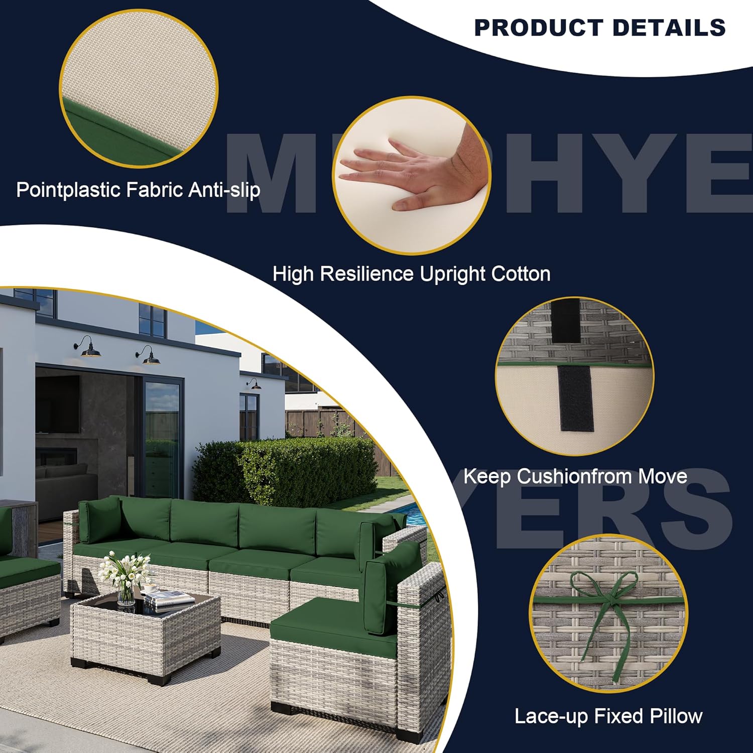 8-Piece Outdoor Patio Furnitur - Outdoor Furniture Fire Pit recension och pris