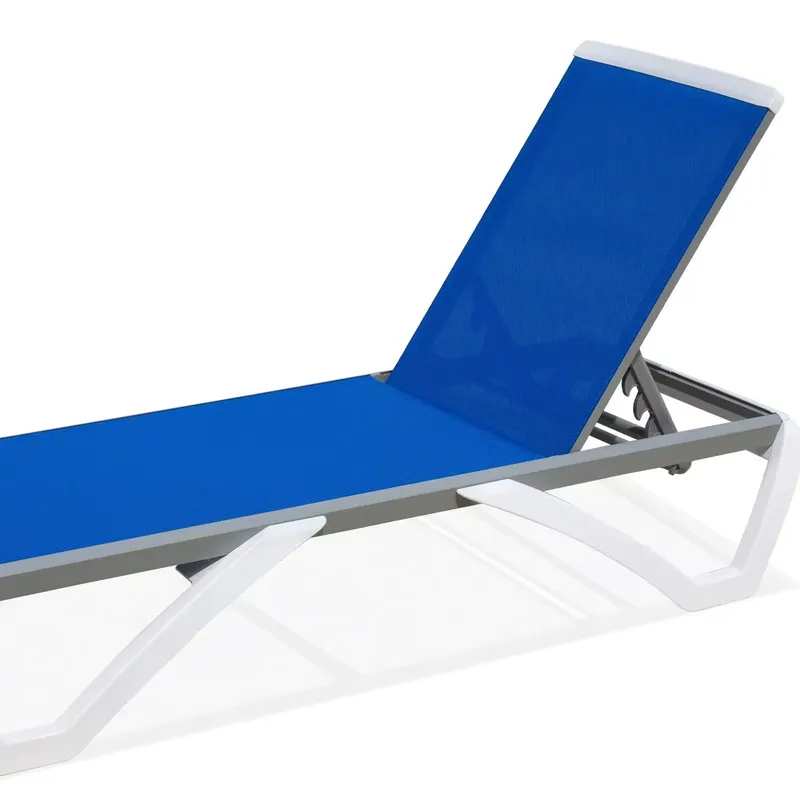 Modern Aluminum Adjustable Lou - Deck Chair Lounger recension och pris
