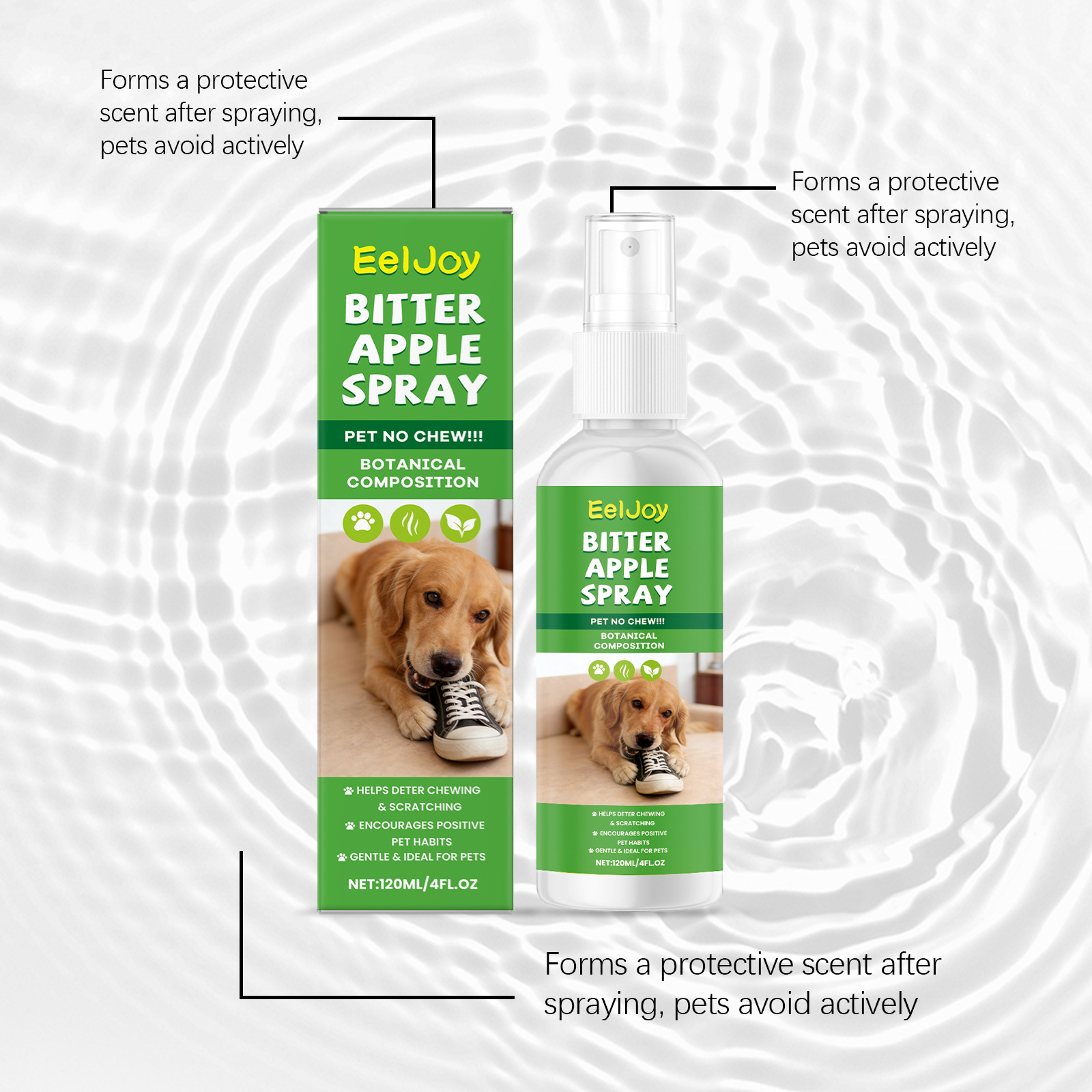 Pet Anti-Chew Spray Non-Toxic  - Outdoor Furniture Quick Dry recension och pris