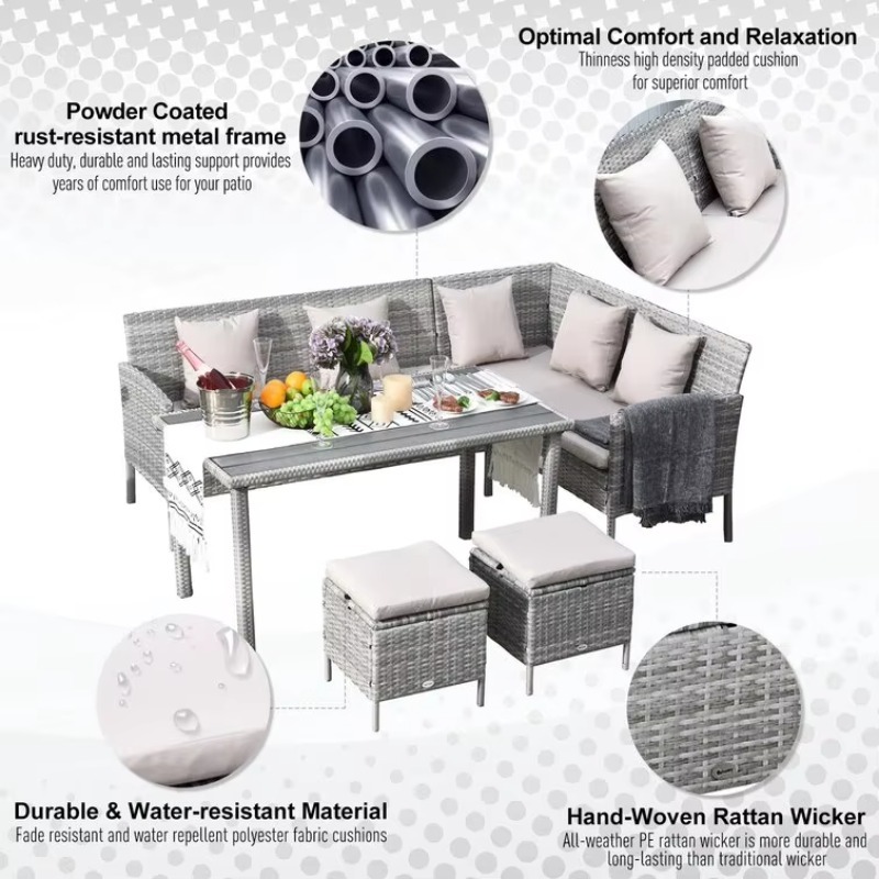 All Weather Outdoor Patio PE R - Outdoor Furniture Europe recension och pris