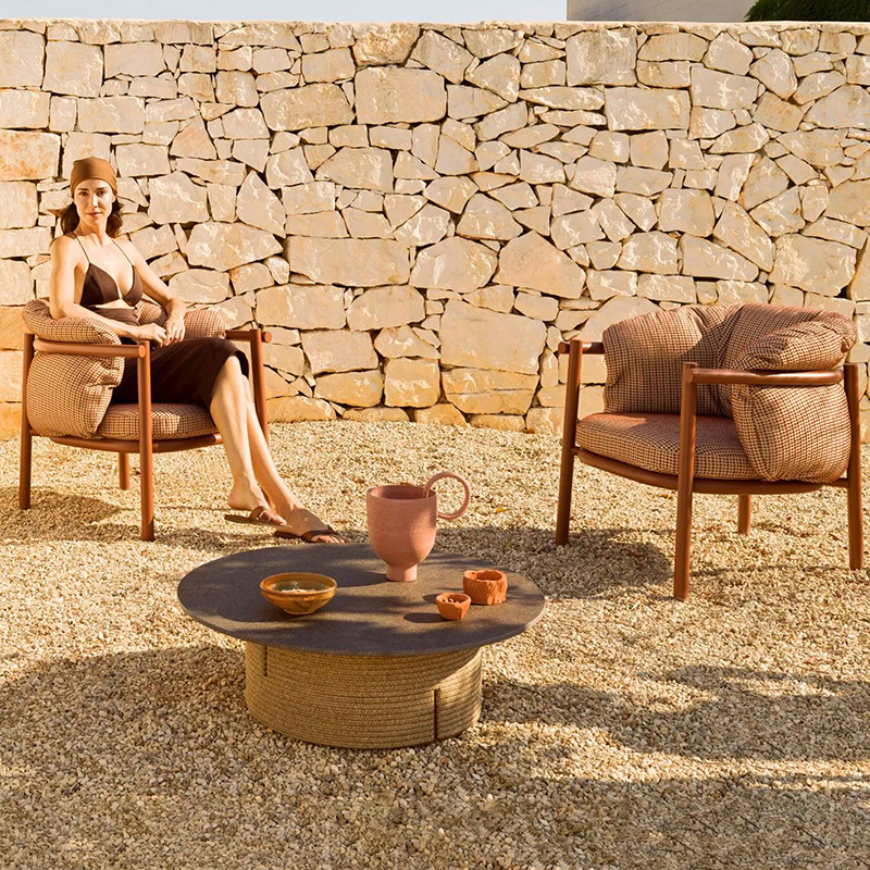 XL Outdoor Sofa Rattan Woven C - Outdoor Furniture Xl recension och pris