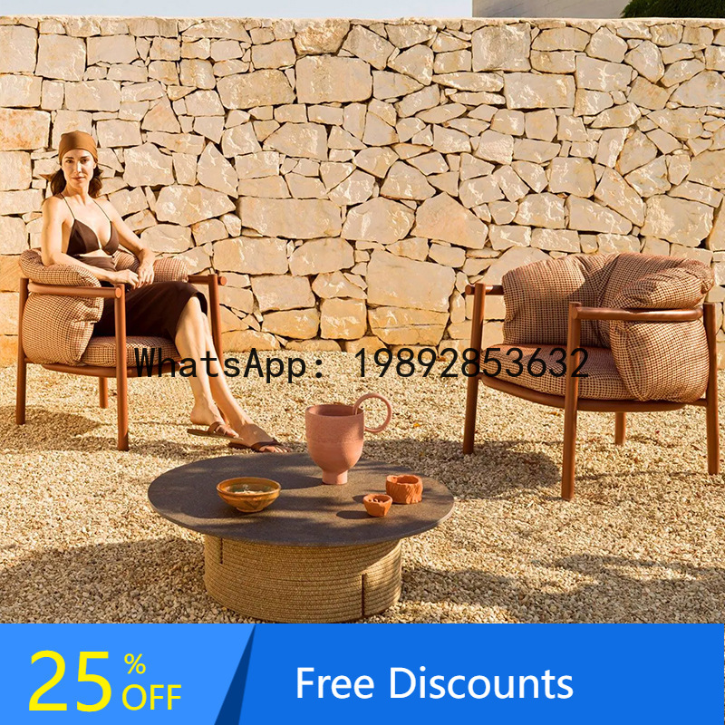 XL Outdoor Sofa Rattan Woven C - Outdoor Furniture Xl recension och pris