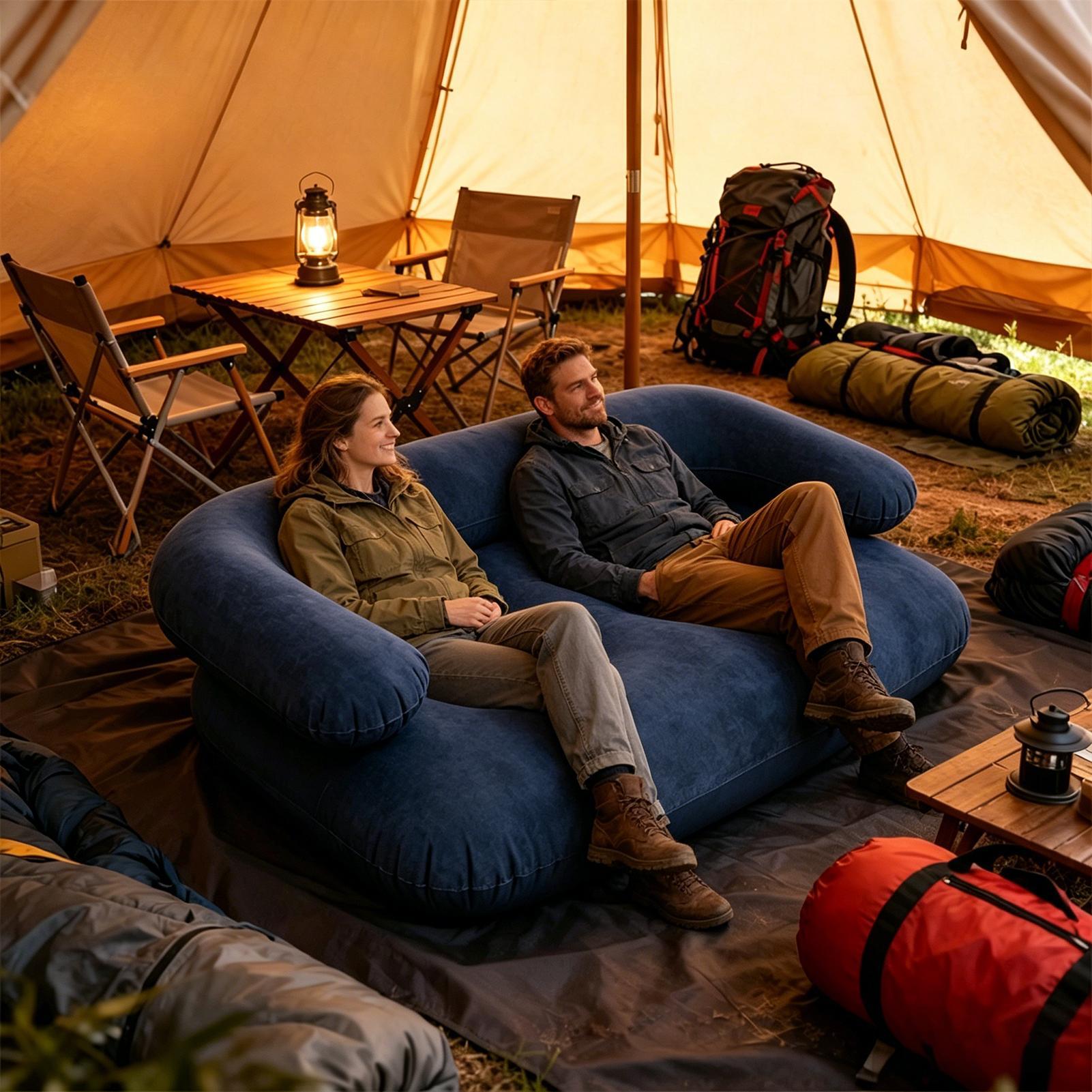 Inflatable Couch for Camping I - Outdoor Furniture Europe recension och pris