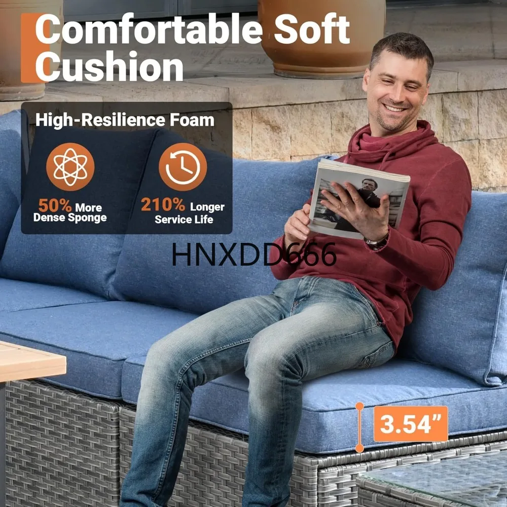 Outdoor 8 Piece Patio Furnitur - Outdoor Furniture Fire Pit recension och pris