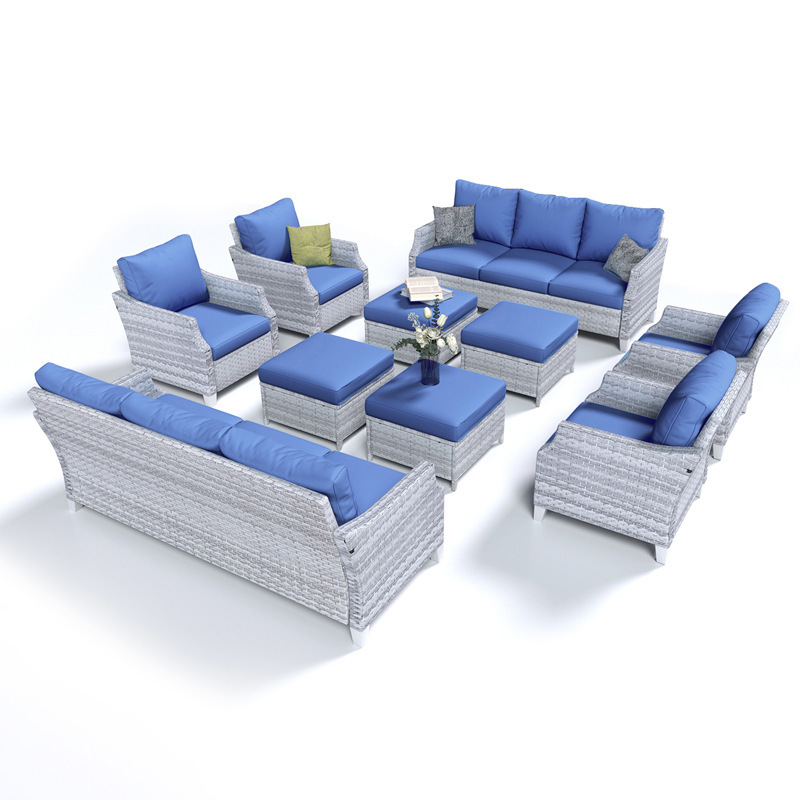 Modern PE Rattan Outdoor Sofa  - Outdoor Furniture Quick Dry recension och pris