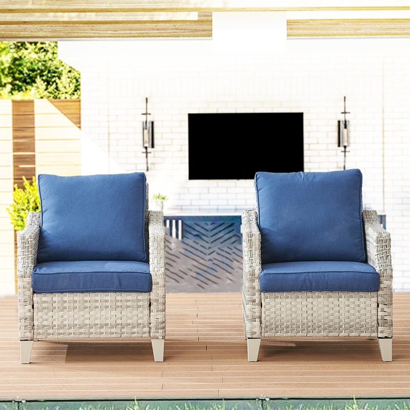 Modern PE Rattan Outdoor Sofa  - Outdoor Furniture Quick Dry recension och pris