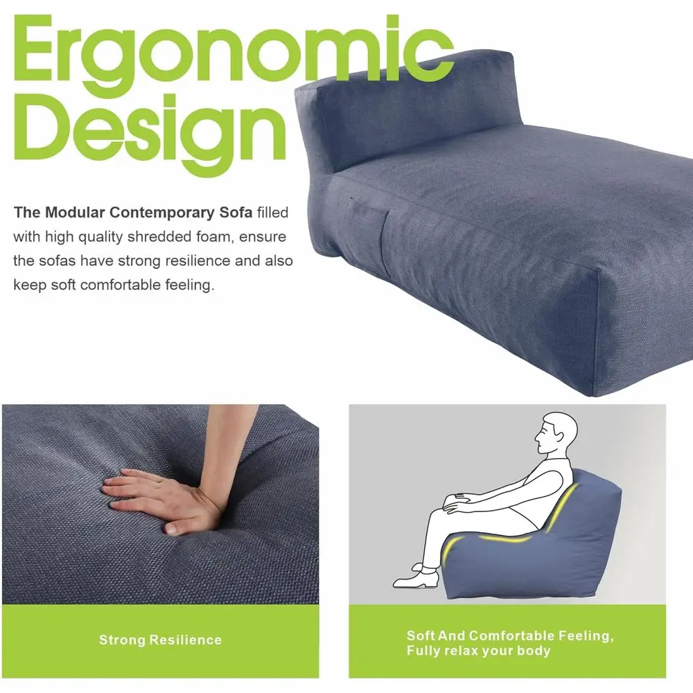 Water-Resistant Outdoor Bean B - Outdoor Daybed Sofa recension och pris