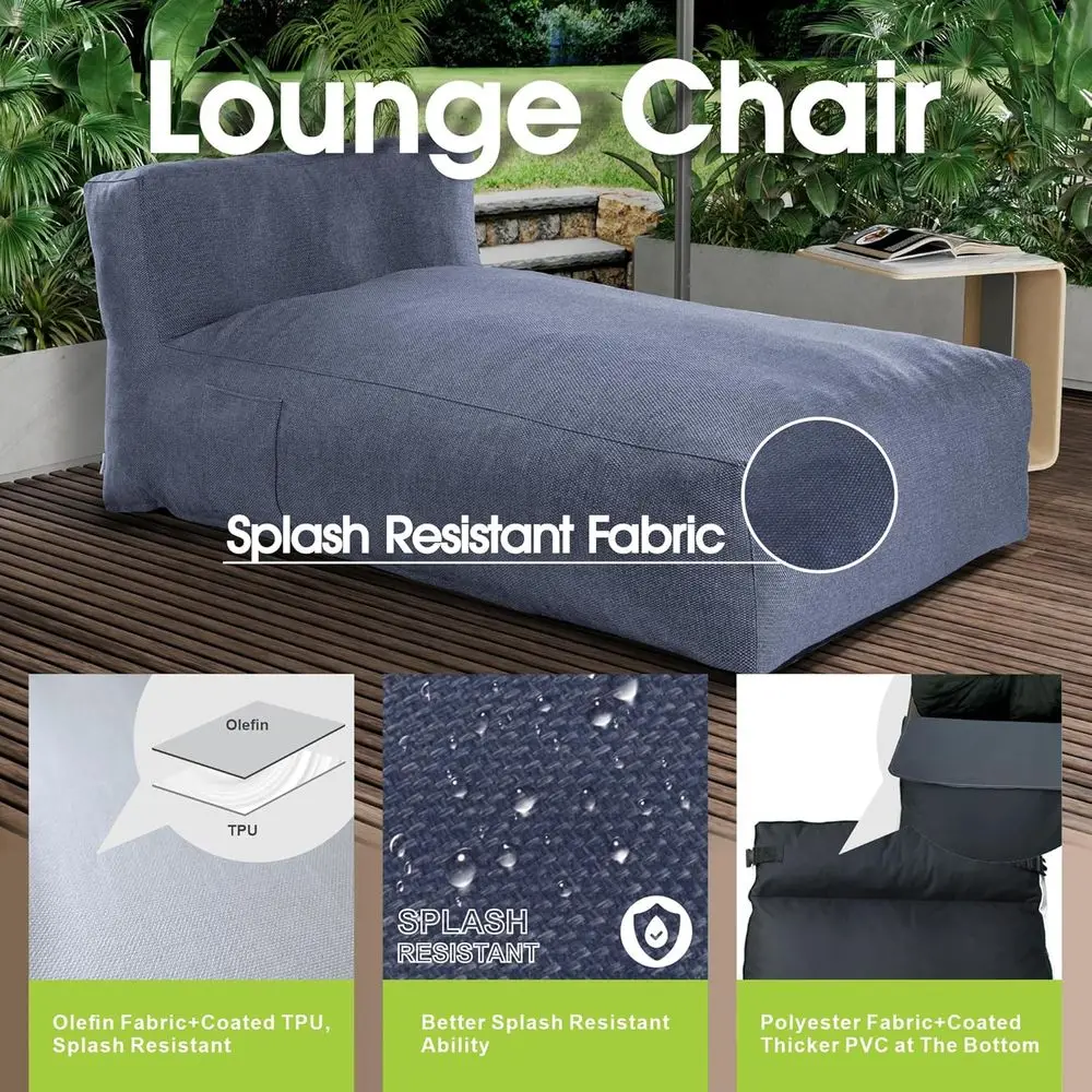 Water-Resistant Outdoor Bean B - Outdoor Daybed Sofa recension och pris