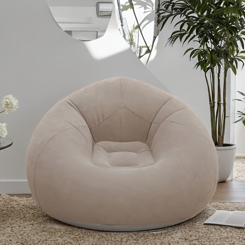 Flocked PVC Inflatable Sofa Ch - Outdoor Daybed Sofa recension och pris